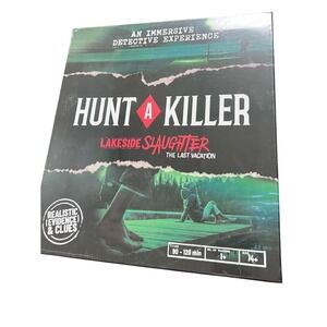 Hunt A Killer Lakeside Slaughter The Last Vacation Mystery‎ Detective Game New
